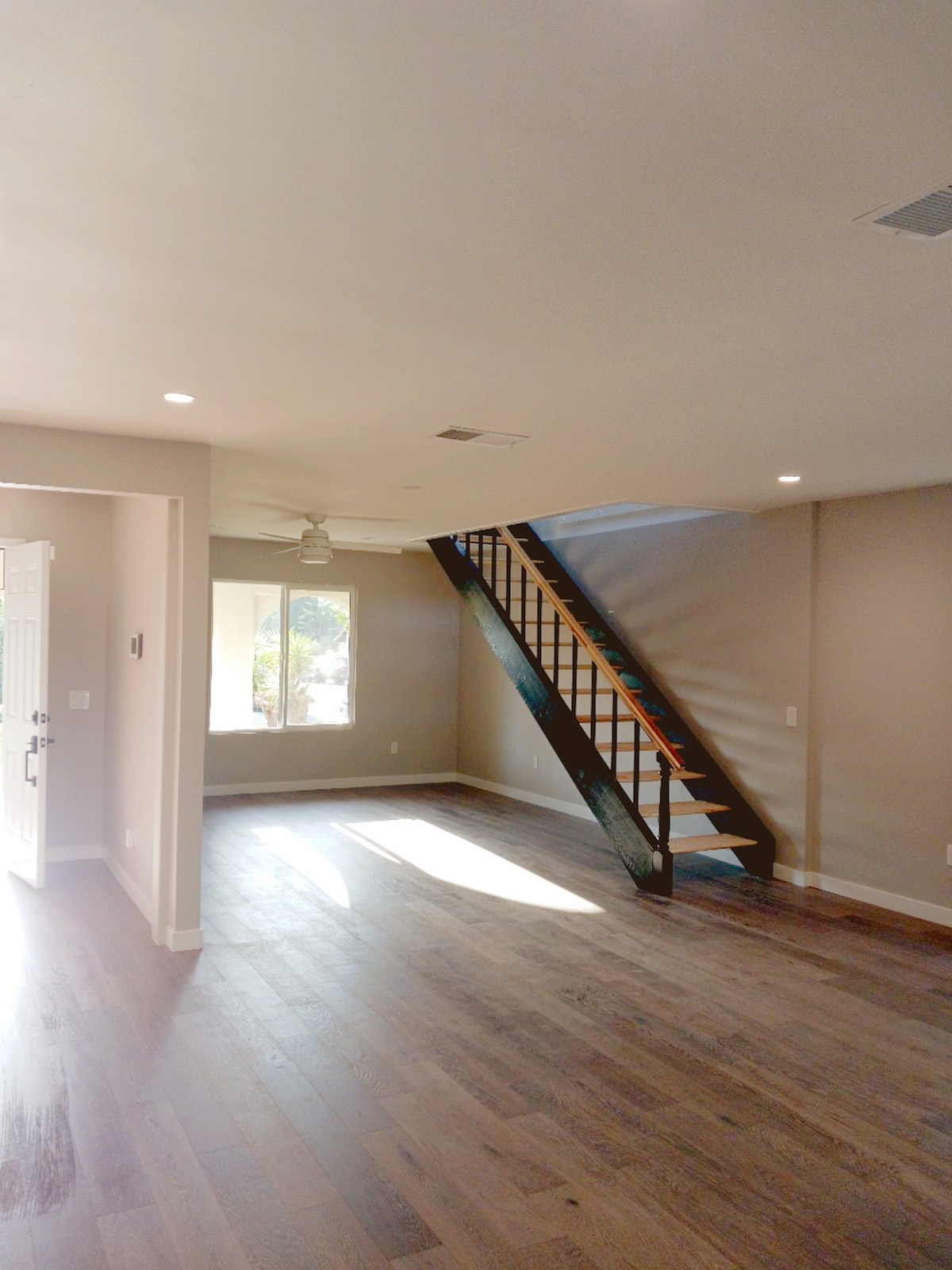 Interior Stairs After